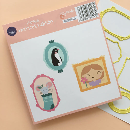 TROQUEL MARCOS TURRÓN (nuevo) - COL. VILLA TURRÓN- SCRAPBOOKING