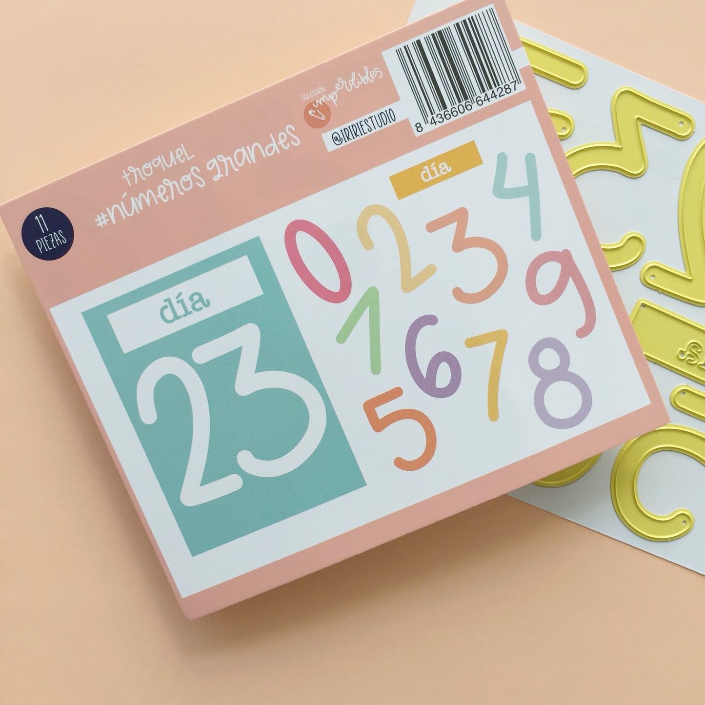 TROQUEL NÚMEROS GRANDES - IMPERDIBLES - SCRAPBOOKING