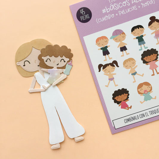 TROQUEL BÁSICOS ÁLEX - COL. INFINITA - SCRAPBOOKING