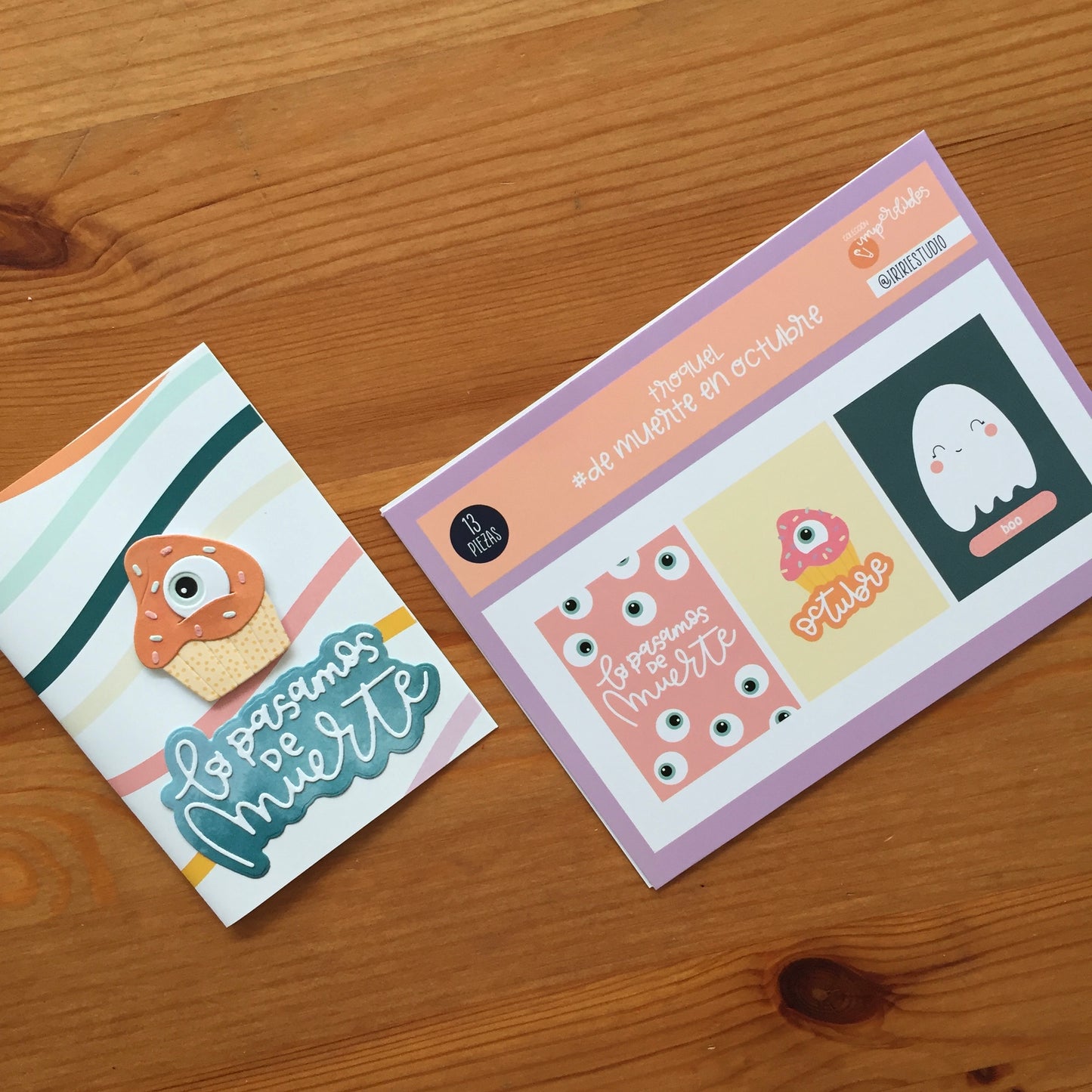 KIT METÁLICA OCTUBRE 2025 - EXCLUSIVO SUSCRIPTORAS - SCRAPBOOKING