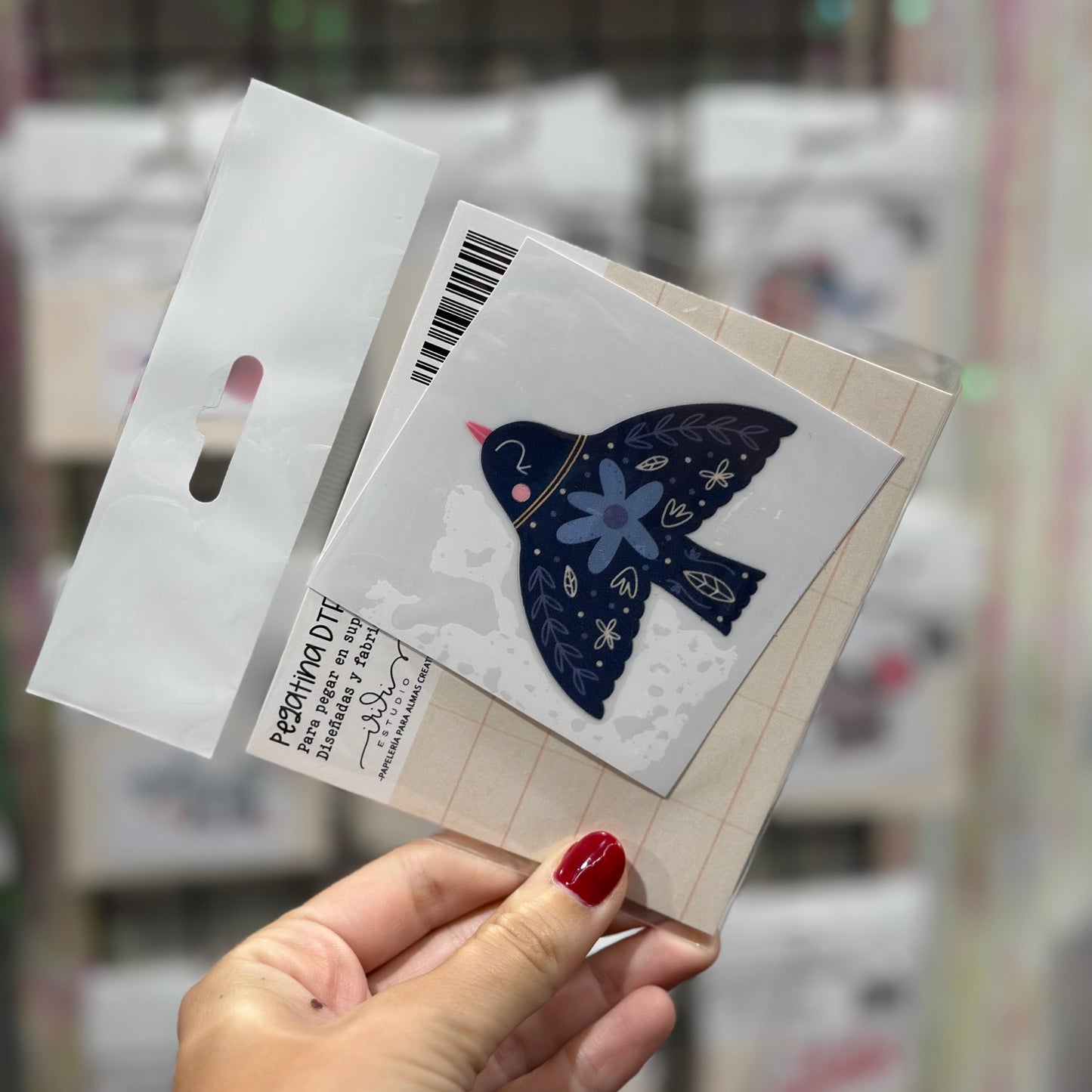PEGATINA GOLONDRINA DTF - IMPERDIBLES - SCRAPBOOKING