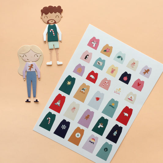 TROQUELABLES CAMISETA NAVIDAD GABI - COL. INFINITA - SCRAPBOOKING