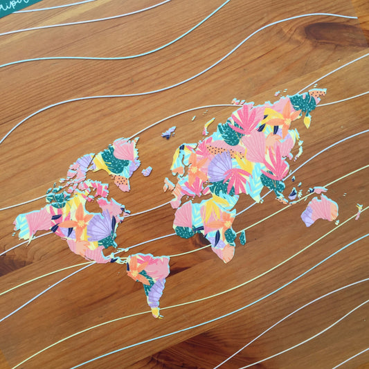 ACETATO MADRE TIERRA - CAIPIRIÑA - REPO BAJO PEDIDO - SCRAPBOOKING