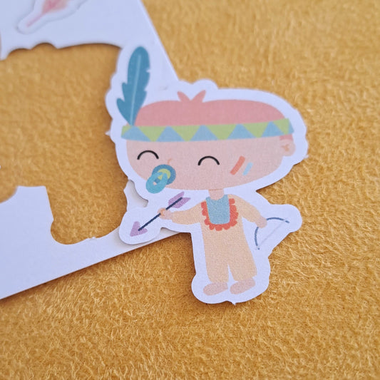 DIE CUTS PEQUEÑO TIPI - SCRAPBOOKING