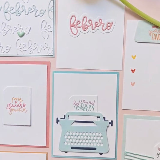 KIT METÁLICA FEBRERO 2025 - SCRAPBOOKING