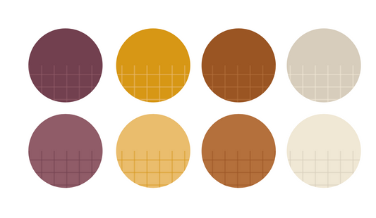 PAPELES MINI ESTAMPADOS SERIOS CÁLIDOS - BBC Y EVENTOS - COLEC. INFINITA - SCRAPBOOKING