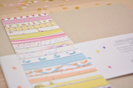 KIT CONFETI 10 PAPELES A DOBLE CARA 12x12" - SCRAPBOOKING
