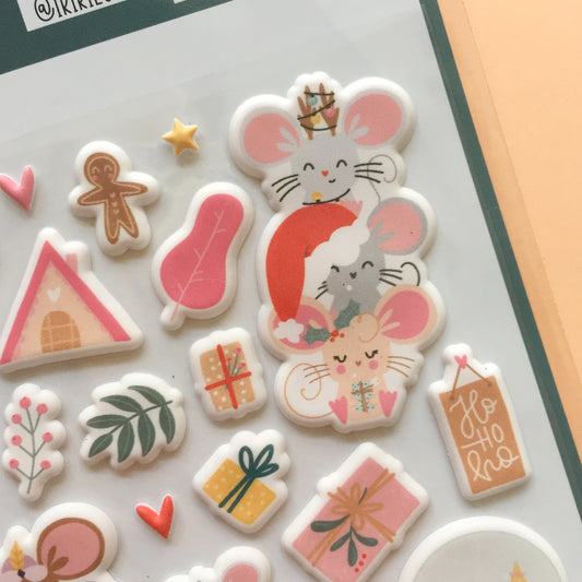 PEGATINAS PUFFY VILLA TURRÓN (nuevo) - VILLA TURRÓN - SCRAPBOOKING