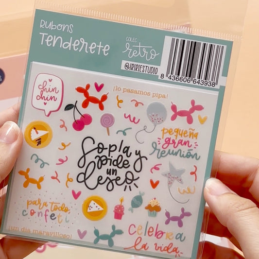 RUBONS TENDERETE - EXTRA DEL KIT METÁLICA JULIO 2024 - SCRAPBOOKING