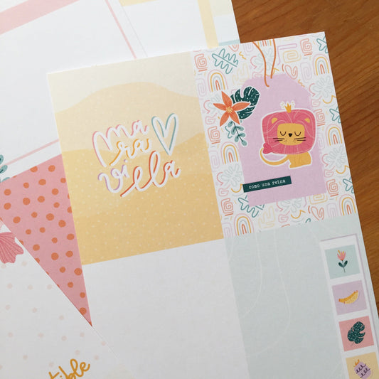 PACK 58 TARJETAS CAIPIRIÑA - REPO BAJO PEDIDO - SCRAPBOOKING