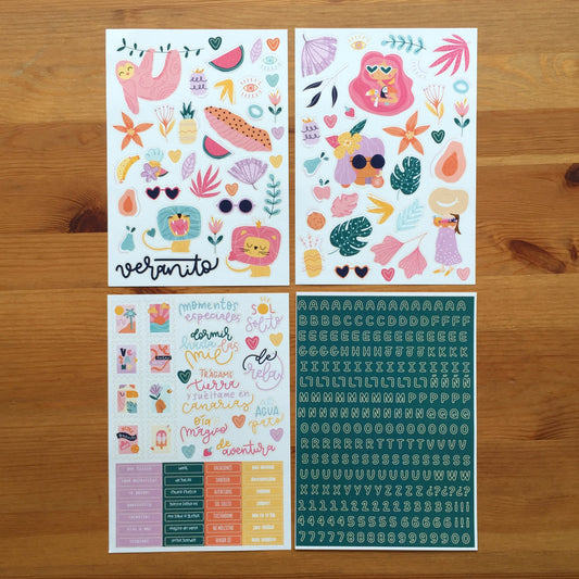 PEGATINAS CAIPIRIÑA - SCRAPBOOKING