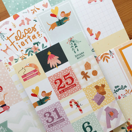 PACK TARJETAS YETI - REPO BAJO PEDIDO - SCRAPBOOKING