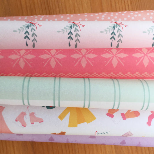 PACK 6 VELLUMS YETI - REPO BAJO PEDIDO - SCRAPBOOKING