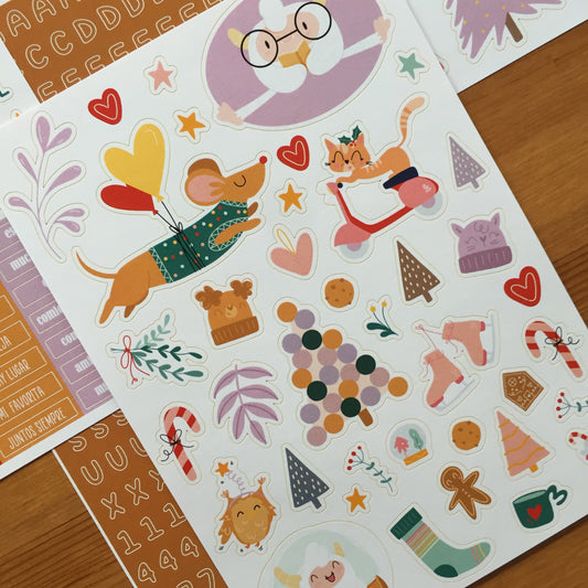 PEGATINAS YETI - SCRAPBOOKING