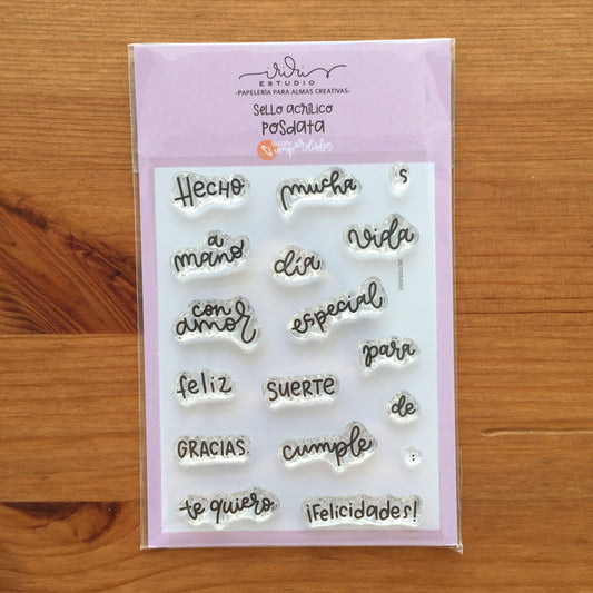 SELLO POSDATA (A7) - IMPERDIBLES - SCRAPBOOKING