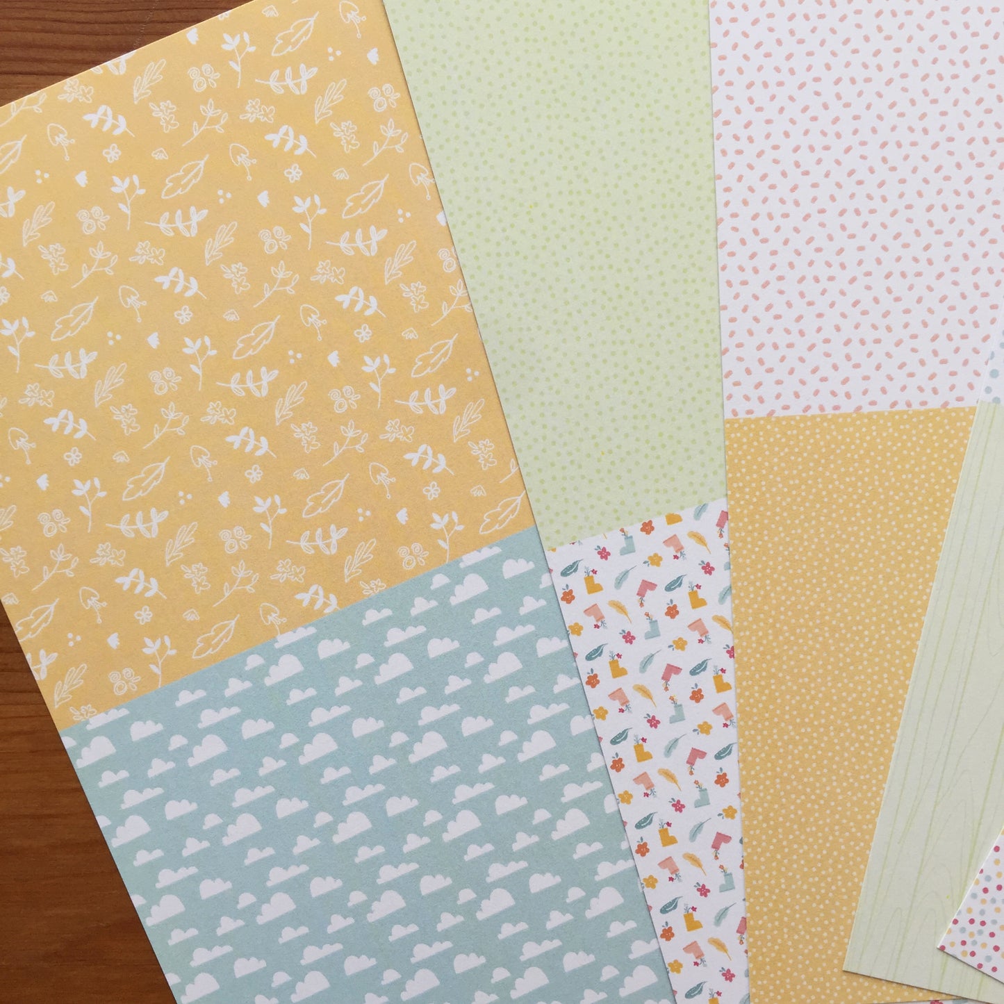 MINI ESTAMPADOS COLORÍN COLORADO - COLEC. INFINITA - SCRAPBOOKING