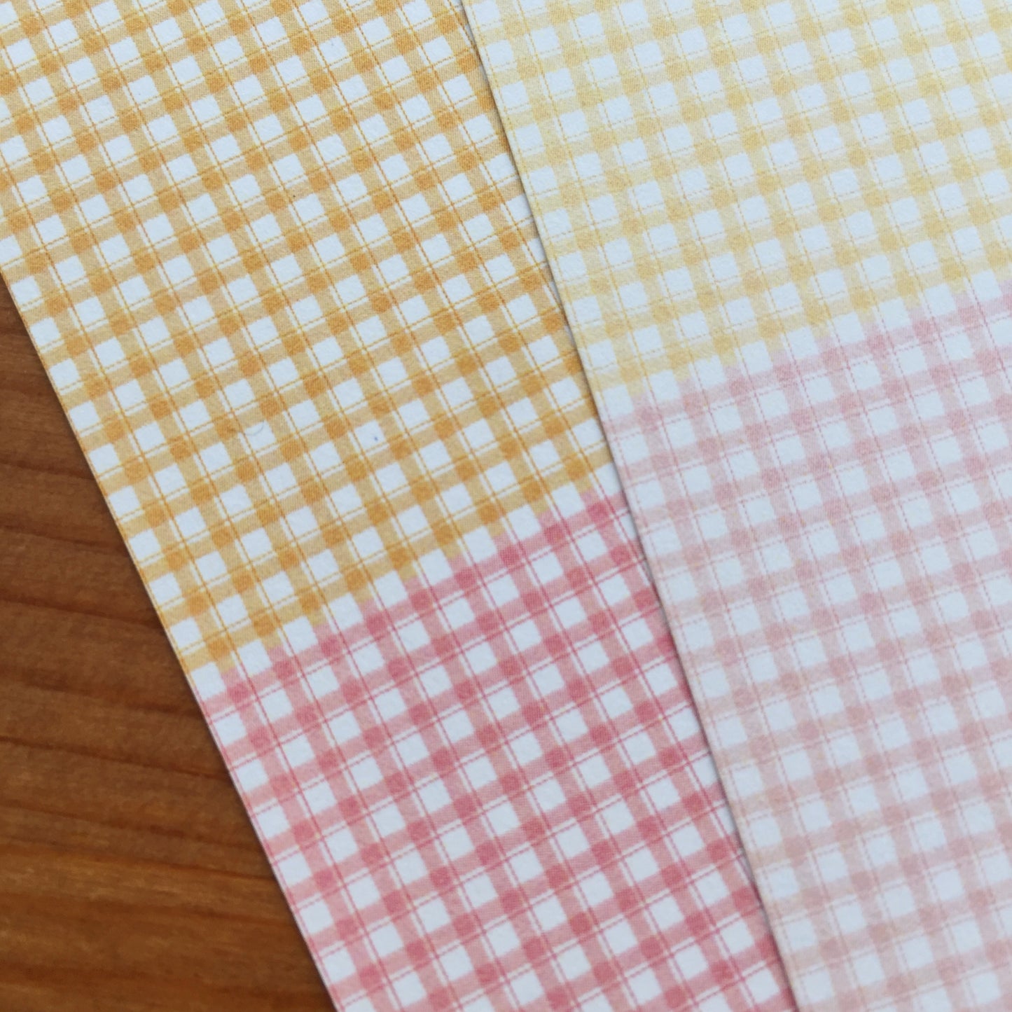 MINI ESTAMPADOS VICHY - COLEC. INFINITA - SCRAPBOOKING