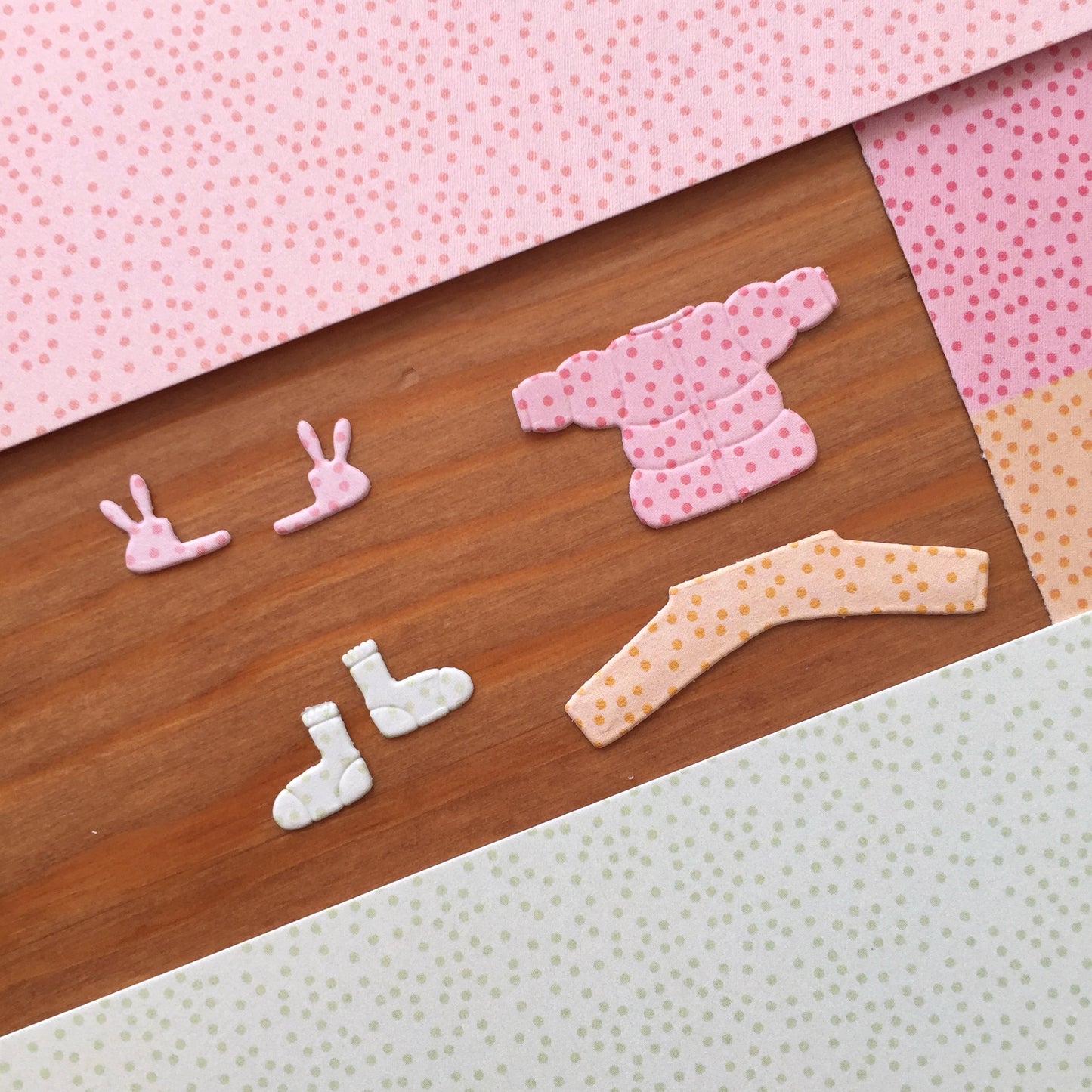 MINI ESTAMPADOS TOPITOS - COLEC. INFINITA - SCRAPBOOKING