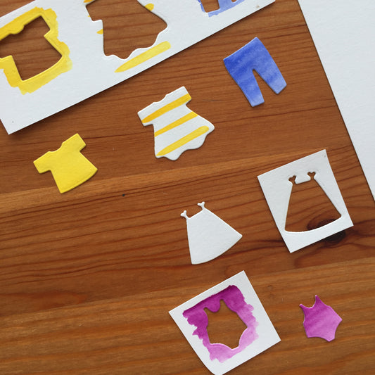 KIT 4 PAPEL VERJURADO A6 - INFINITA / IMPERDIBLES - SCRAPBOOKING