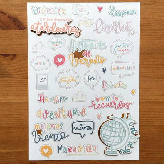 DIE CUTS HISTORIAS - MOGÁN - COLEC. FÉNIX - SCRAPBOOKING