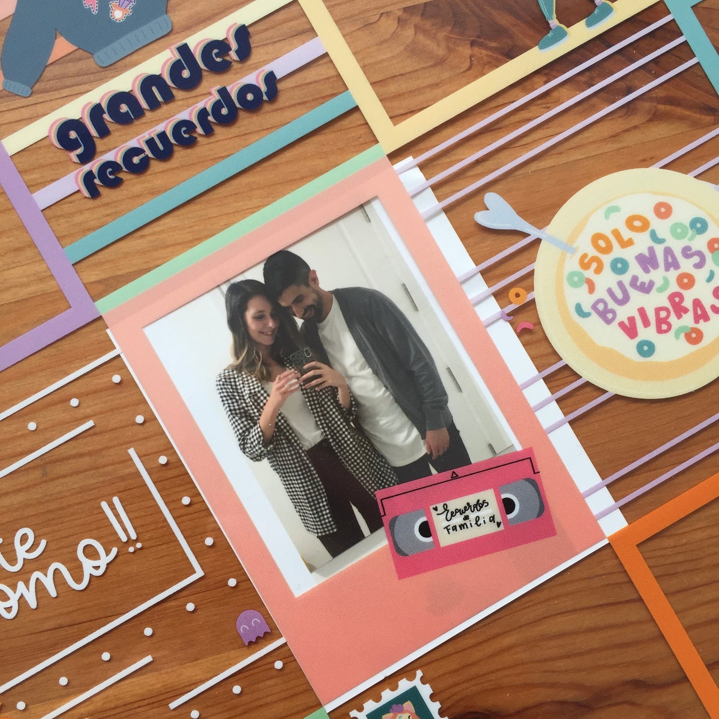 ACETATO TARJETAS RETRO - RETRO - SCRAPBOOKING