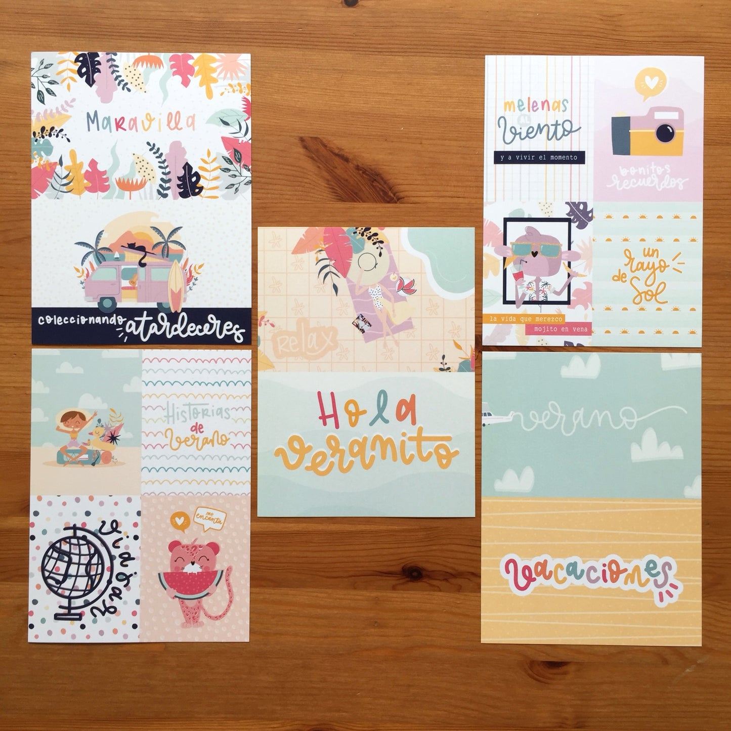 PACK TARJETAS MOGÁN - COLEC. FÉNIX - REPO BAJO PEDIDO - SCRAPBOOKING
