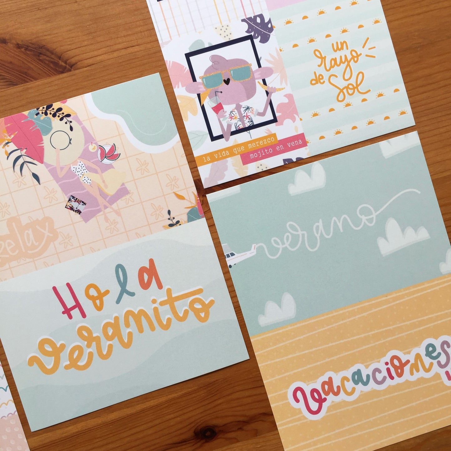 PACK TARJETAS MOGÁN - COLEC. FÉNIX - REPO BAJO PEDIDO - SCRAPBOOKING