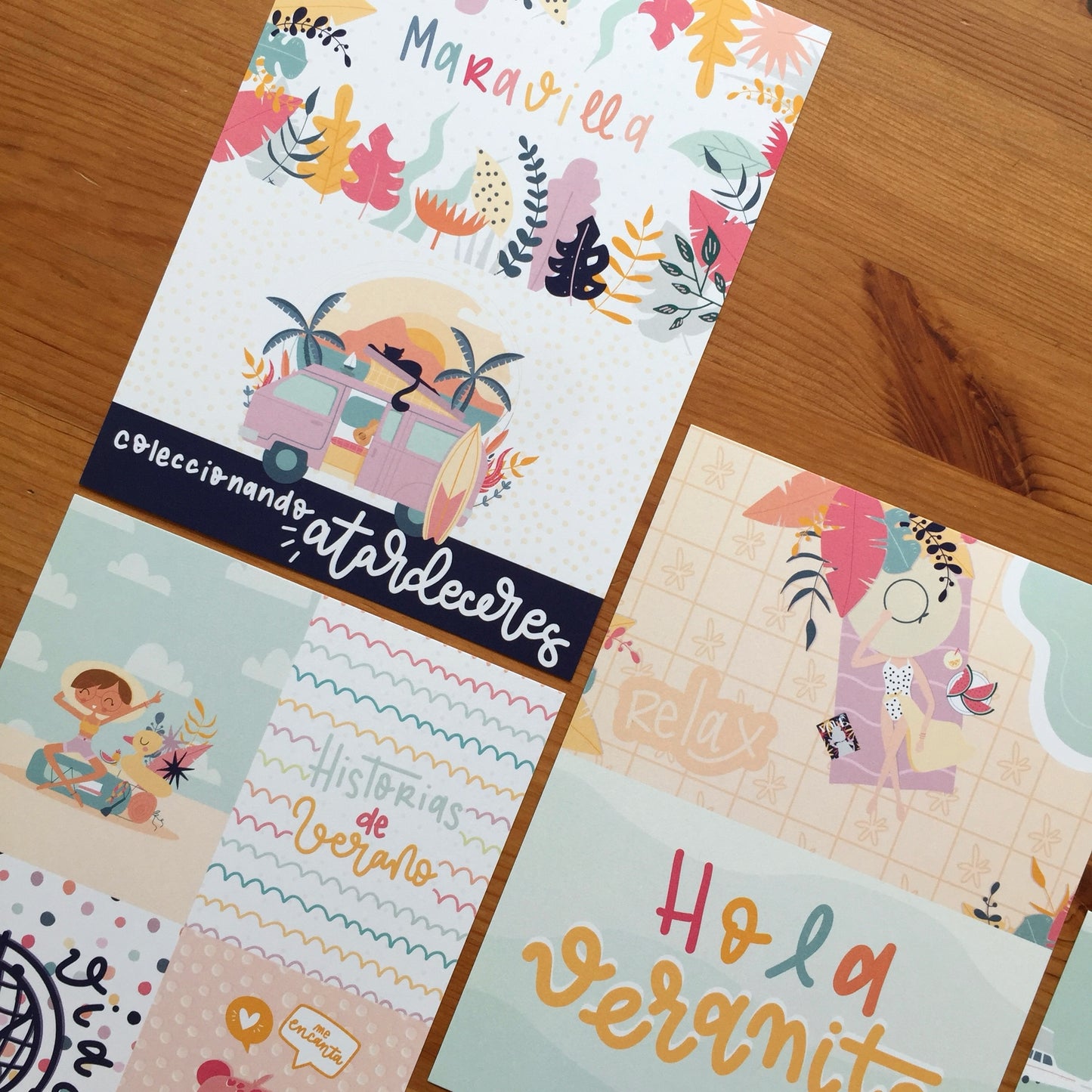 PACK TARJETAS MOGÁN - COLEC. FÉNIX - REPO BAJO PEDIDO - SCRAPBOOKING