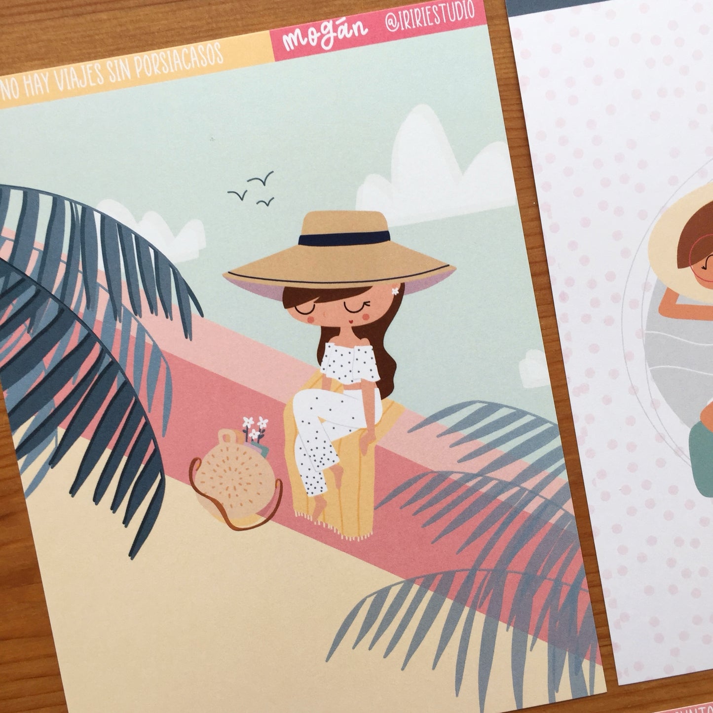 KIT 8 ILUSTRACIONES MOGÁN - COLEC. FÉNIX - SCRAPBOOKING