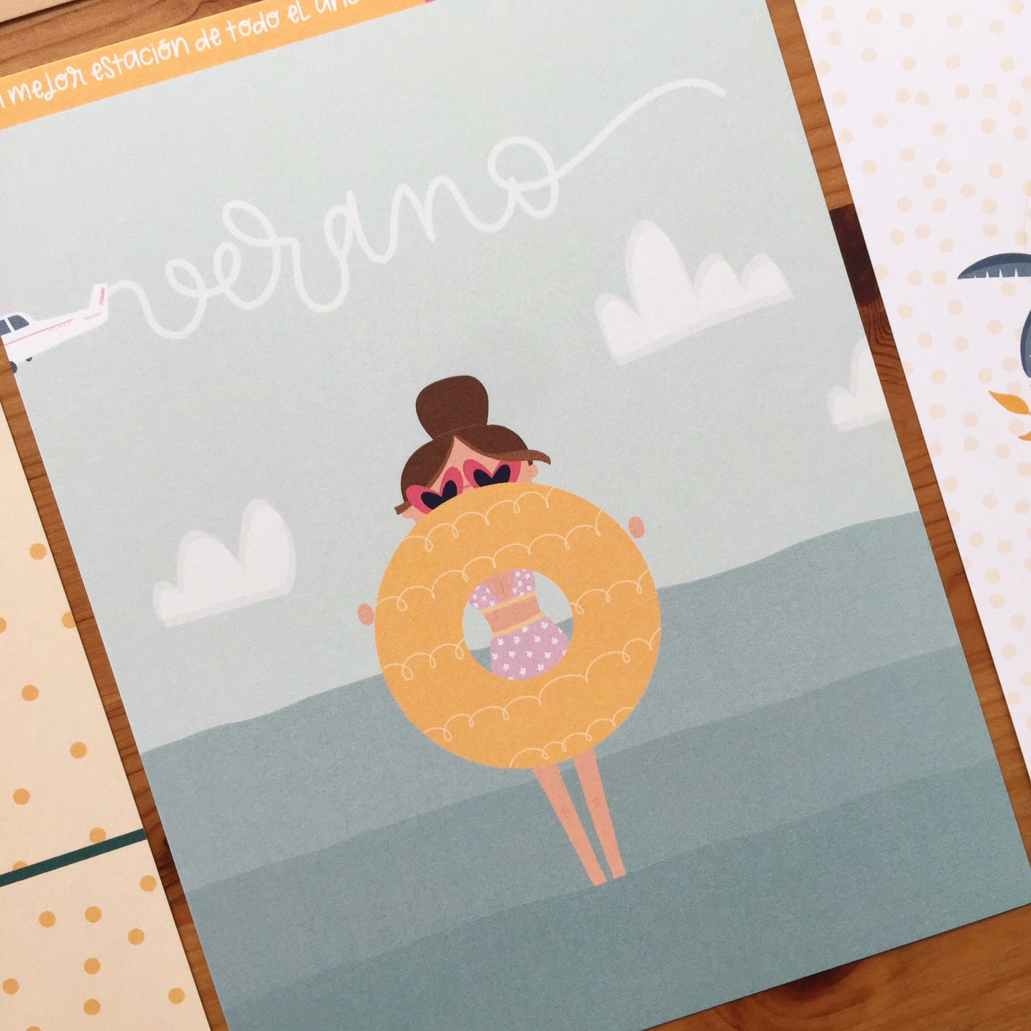 KIT 8 ILUSTRACIONES MOGÁN - COLEC. FÉNIX - SCRAPBOOKING