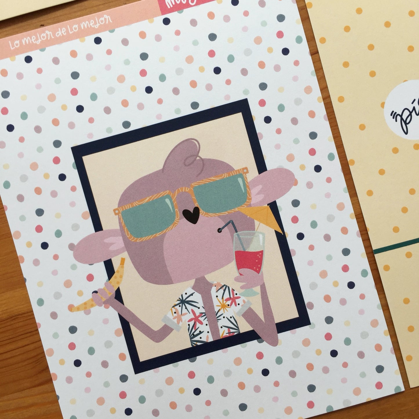 KIT 8 ILUSTRACIONES MOGÁN - COLEC. FÉNIX - SCRAPBOOKING