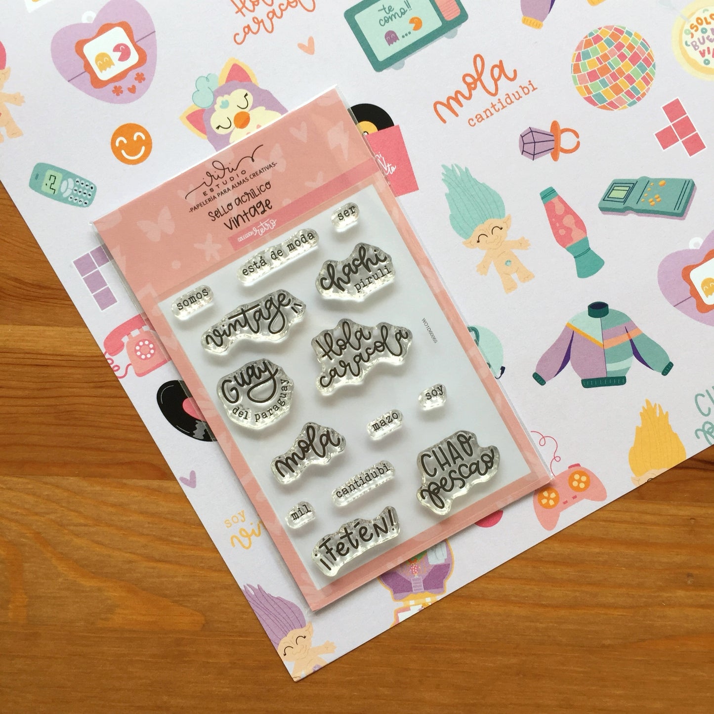 SELLO VINTAGE (A7) - RETRO - SCRAPBOOKING