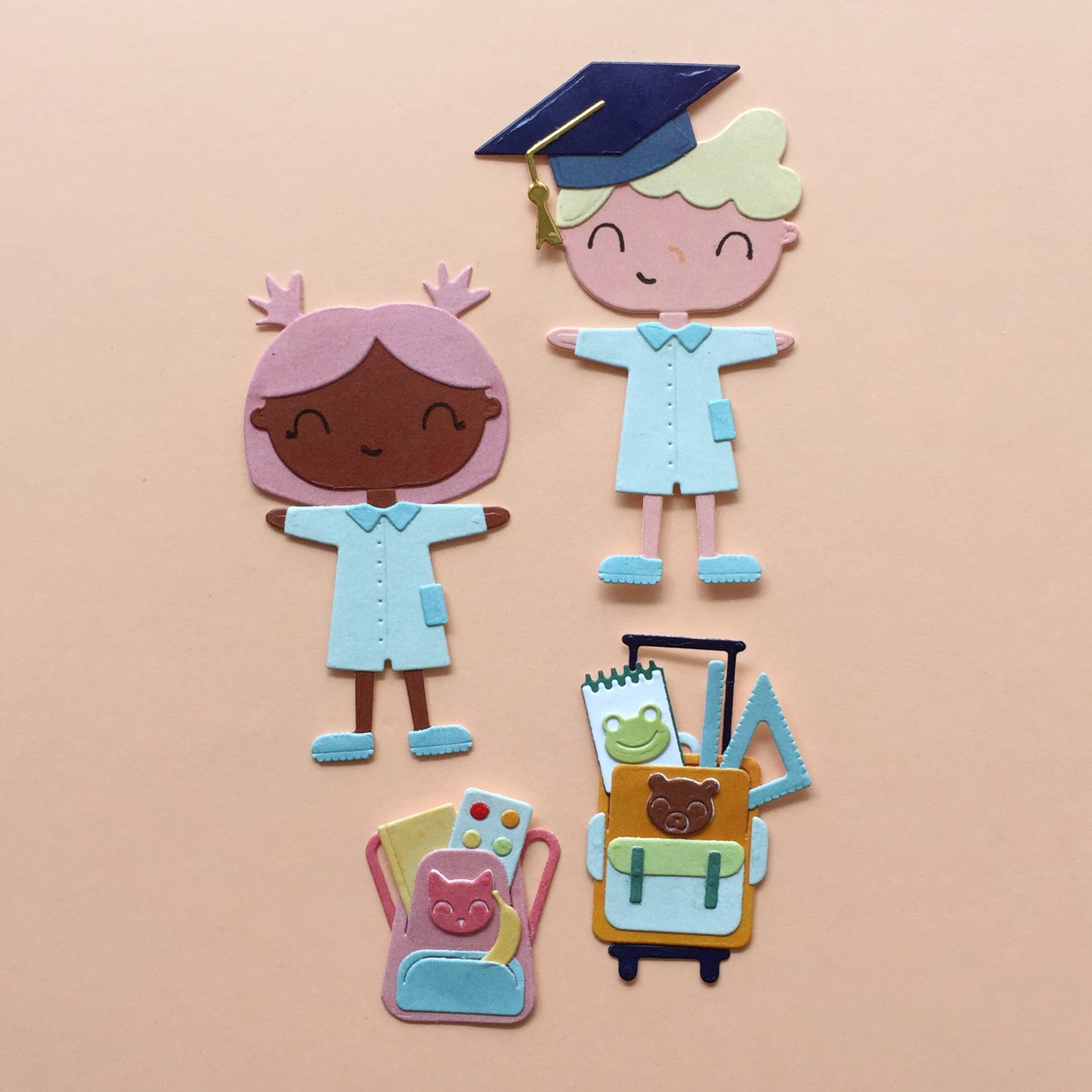TROQUEL COMPLEMENTOS COLEGIO - COL. INFINITA - SCRAPBOOKING