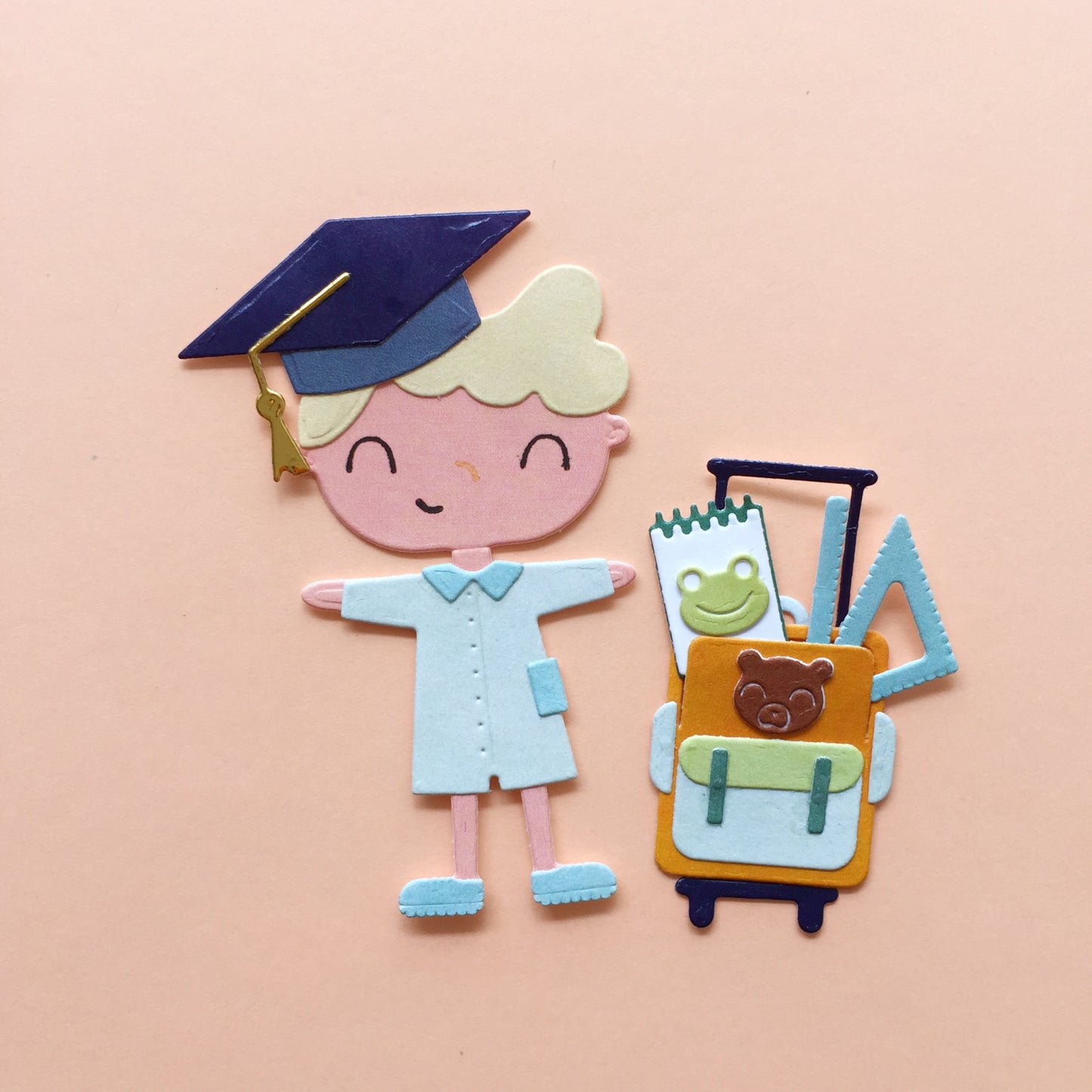 TROQUEL COMPLEMENTOS COLEGIO - COL. INFINITA - SCRAPBOOKING