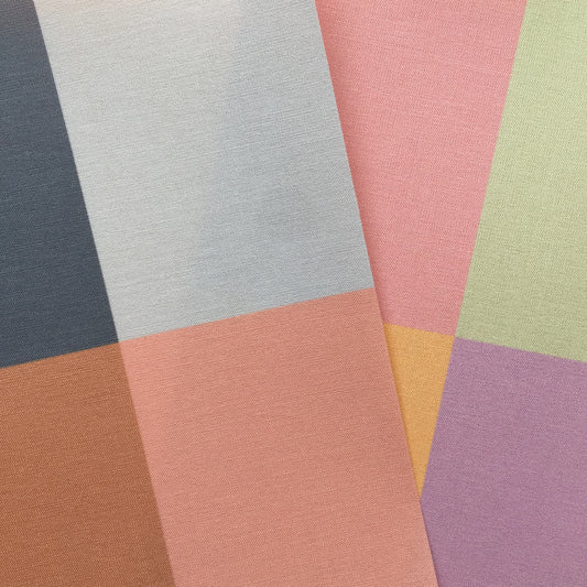 KIT 2 TELAS MINI LISOS 6X8"- COLEC. INFINITA - SCRAPBOOKING