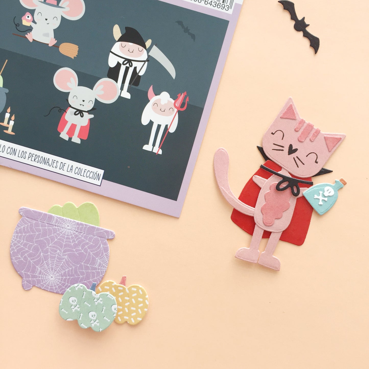 TROQUEL COMPLEMENTOS HALLOWEEN - COL. INFINITA - SCRAPBOOKING