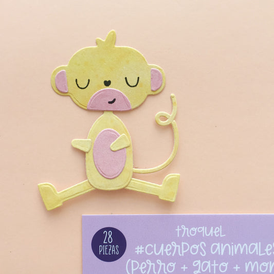 TROQUEL CUERPOS ANIMALES 1 - COL. INFINITA - SCRAPBOOKING