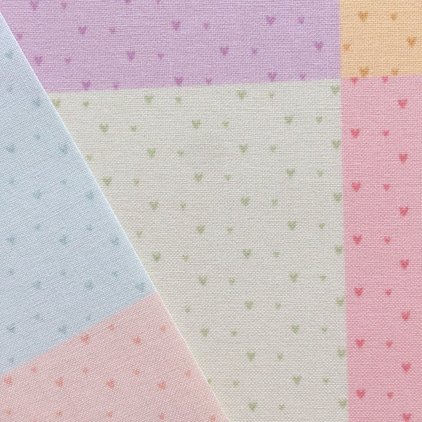 KIT 2 TELAS MINI CORAZONES 6X8"- COLEC. INFINITA - SCRAPBOOKING