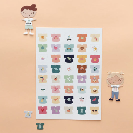 TROQUELABLES CAMISETA CORTA NOA - COL. INFINITA - SCRAPBOOKING