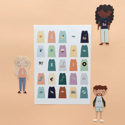 TROQUELABLES CAMISETA LARGA GABI - COL. INFINITA - SCRAPBOOKING