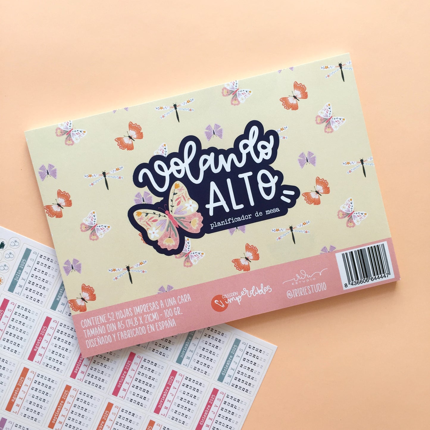 PLANIFICADOR DE MESA VOLANDO ALTO - ORGANIZACIÓN - IMPERDIBLES - SCRAPBOOKING