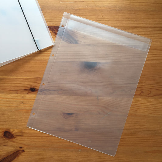 FUNDA DE 1 BOLSILLO PARA ARCHIVADOR DE TROQUELES - BÁSICOS SCRAPBOOKING