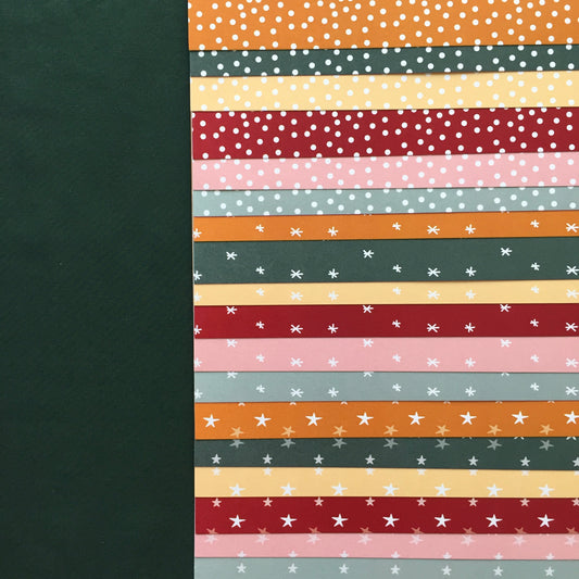 MINI ESTAMPADOS BÁSICOS FRANELA - COL. INFINITA - SCRAPBOOKING