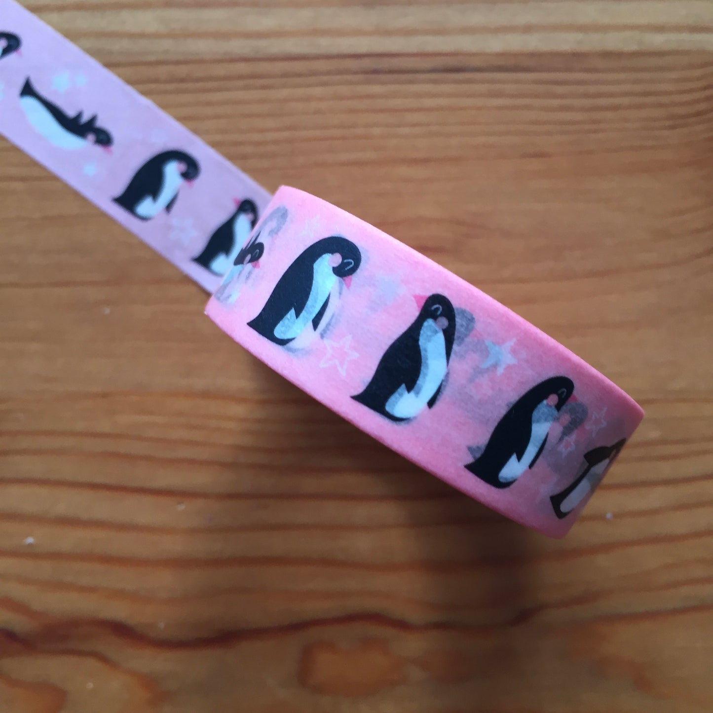 WASHI TAPE PINGÜINOS - EXCLUSIVO SCRAPLENDARIO 2025 -SCRAPBOOKING