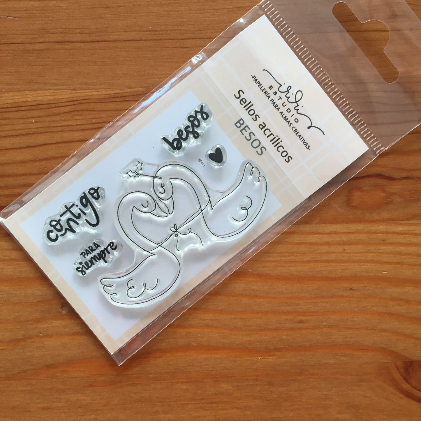 SELLO BESOS - HOHOLAND - SCRAPBOOKING