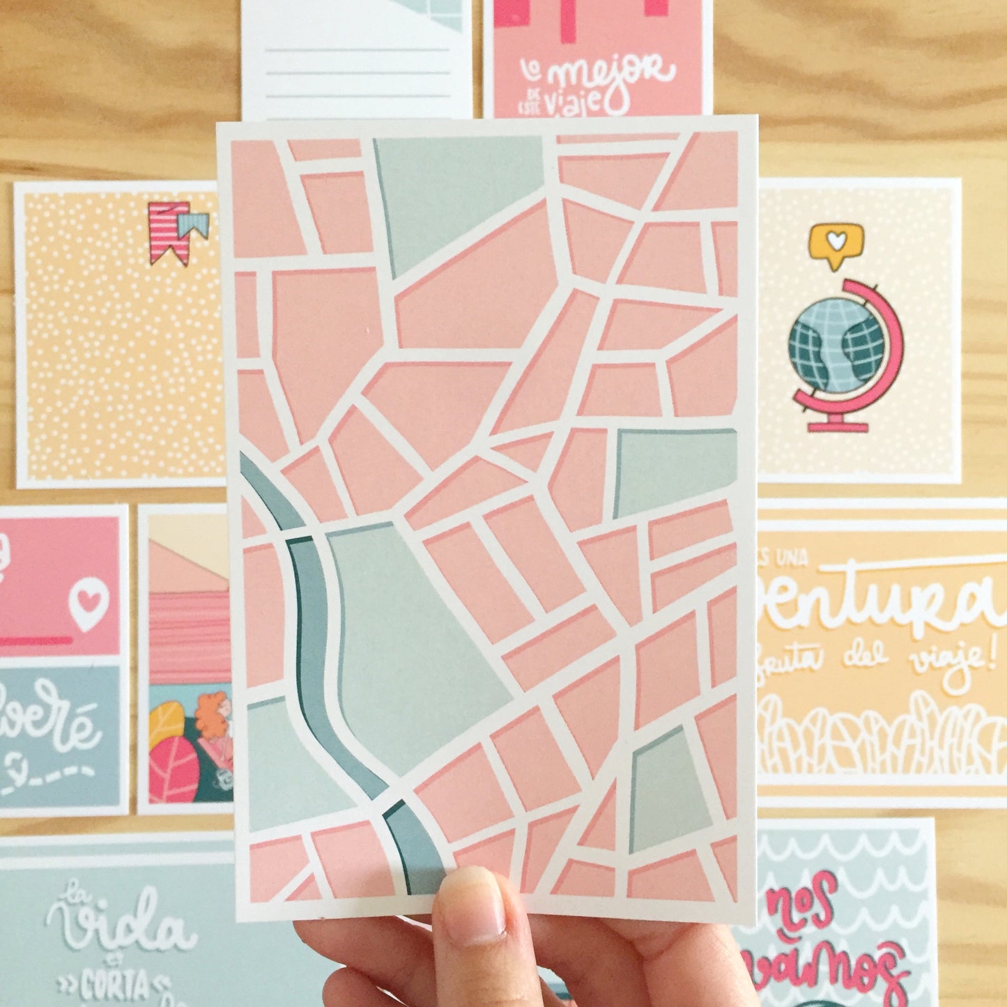 PACK TARJETAS AVENTURA - REPO BAJO PEDIDO - SCRAPBOOKING