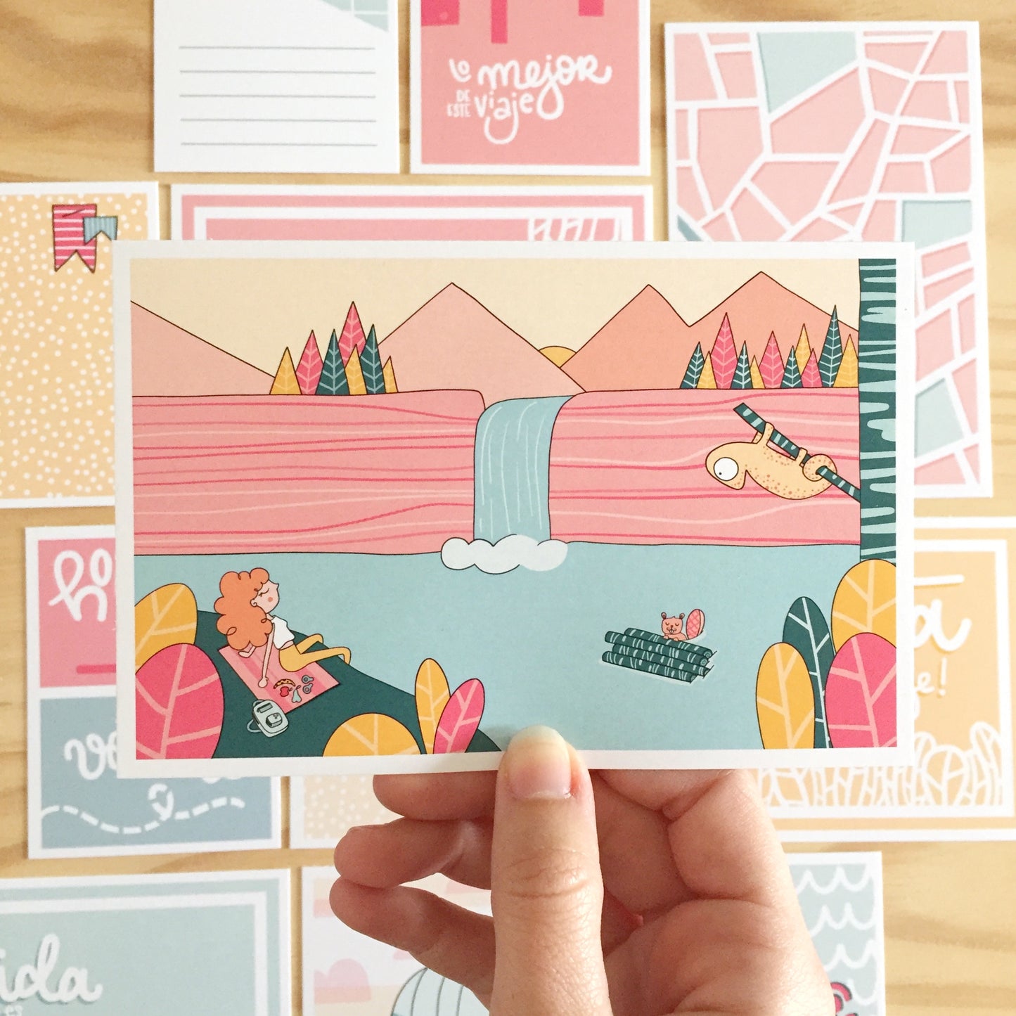 PACK TARJETAS AVENTURA - REPO BAJO PEDIDO - SCRAPBOOKING
