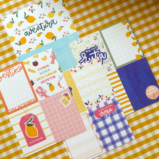 PACK TARJETAS DOLCE VITA - SCRAPBOOKING