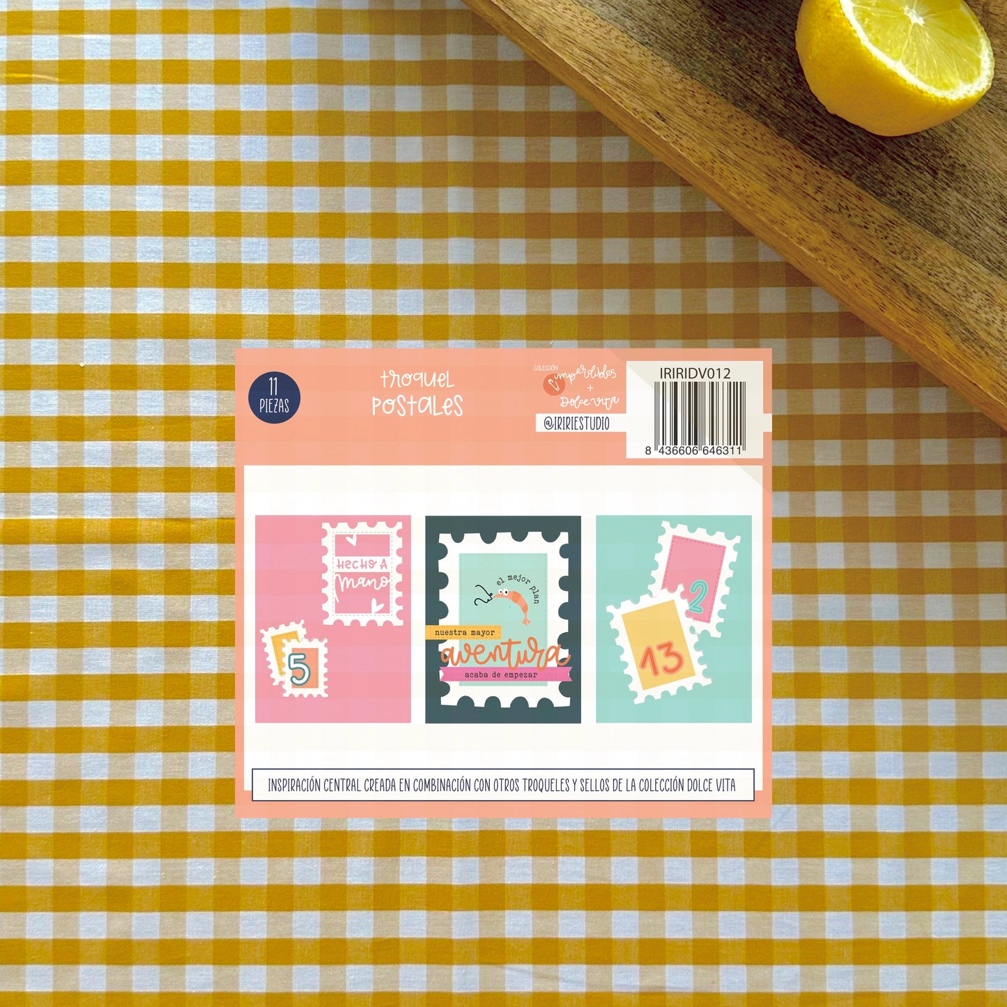 TROQUEL POSTALES - DOLCE VITA - IMPERDIBLES - SCRAPBOOKING
