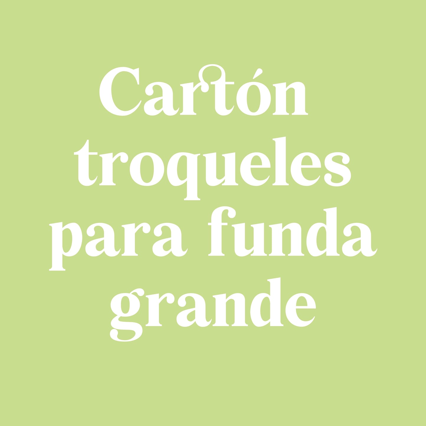 CARTÓN GRANDE TROQUELES REPO BAJO PEDIDO - SCRAPBOOKING